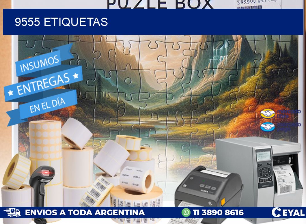 9555 ETIQUETAS