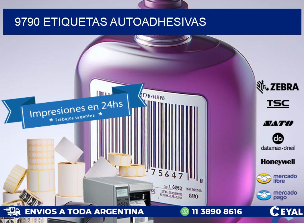 9790 ETIQUETAS AUTOADHESIVAS