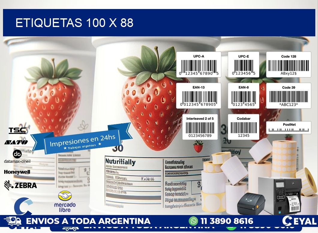 ETIQUETAS 100 x 88