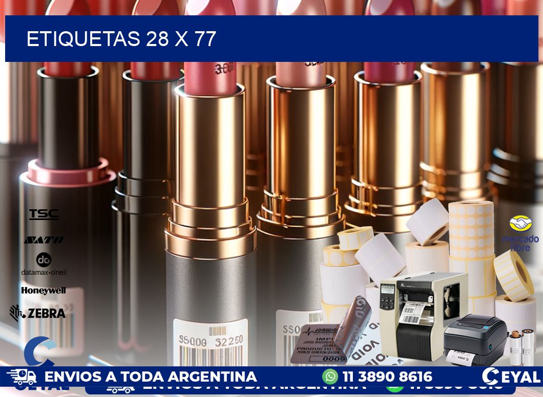 ETIQUETAS 28 x 77