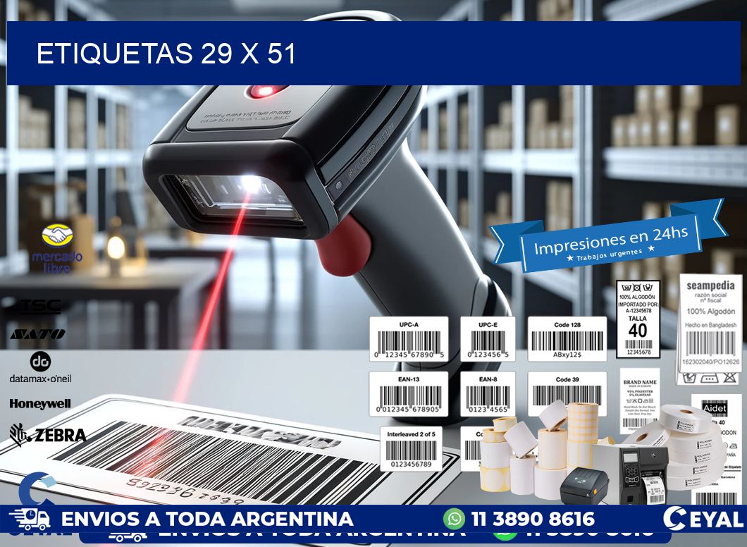 ETIQUETAS 29 x 51