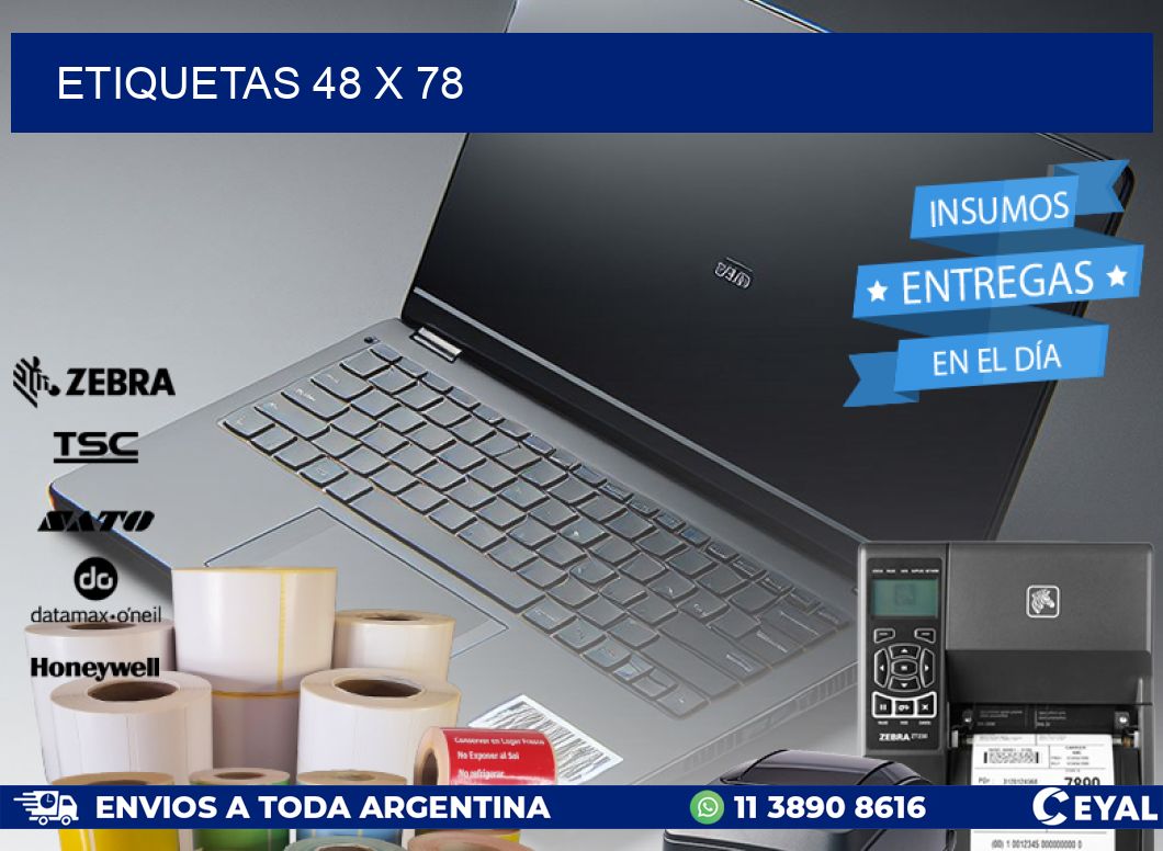 ETIQUETAS 48 x 78