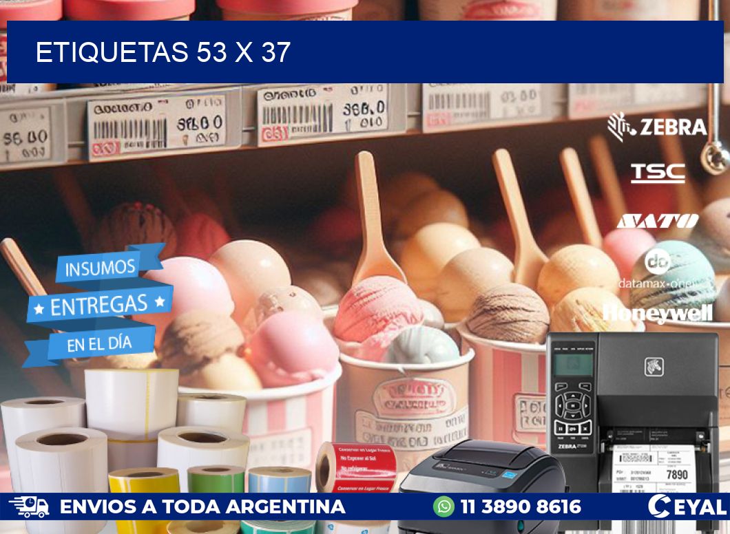 ETIQUETAS 53 x 37