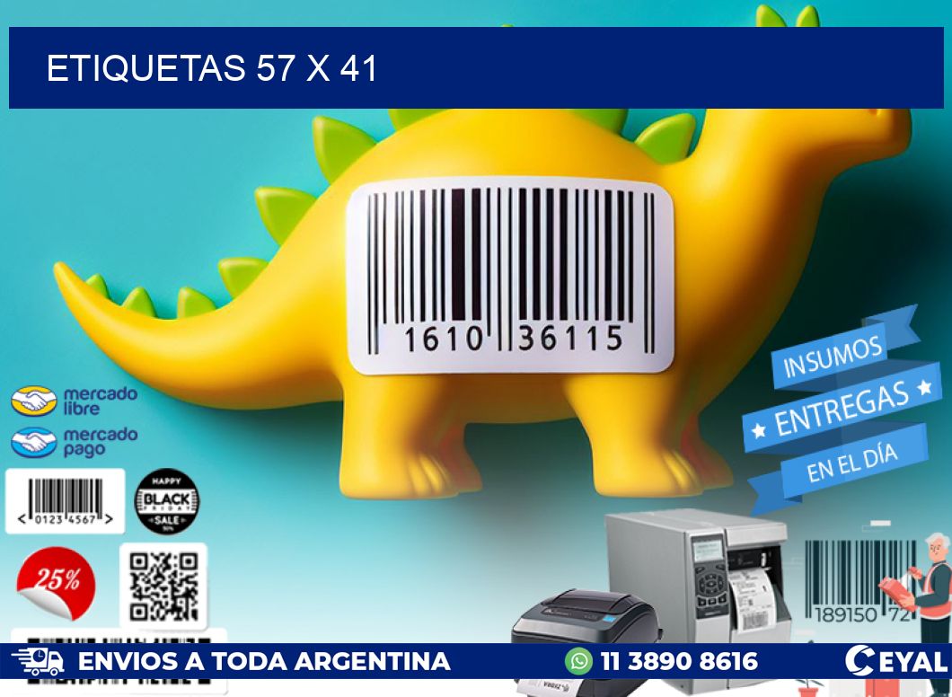 ETIQUETAS 57 x 41