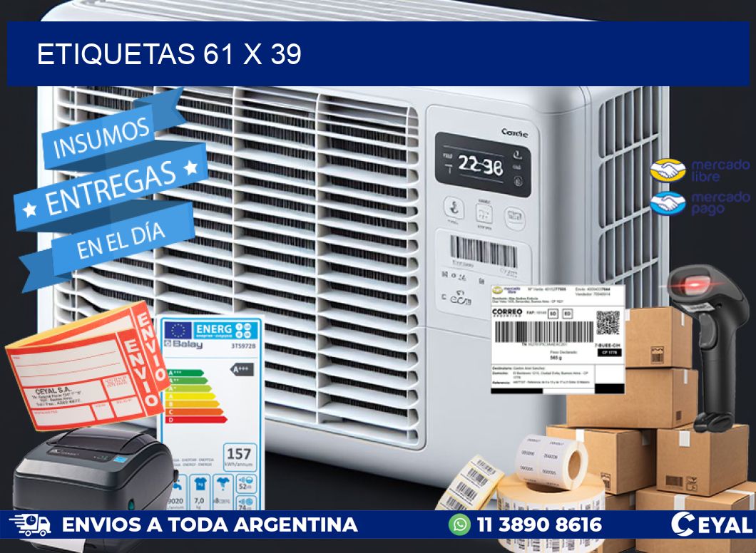 ETIQUETAS 61 x 39