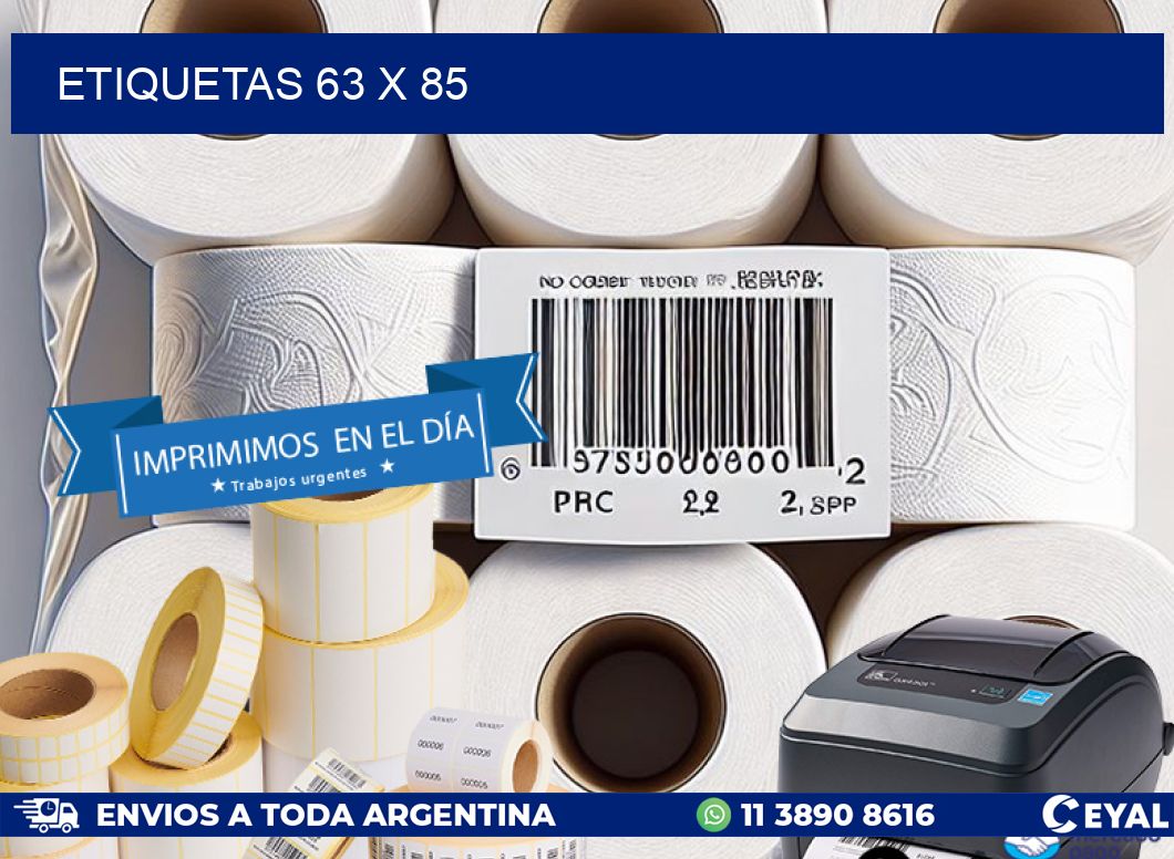 ETIQUETAS 63 x 85