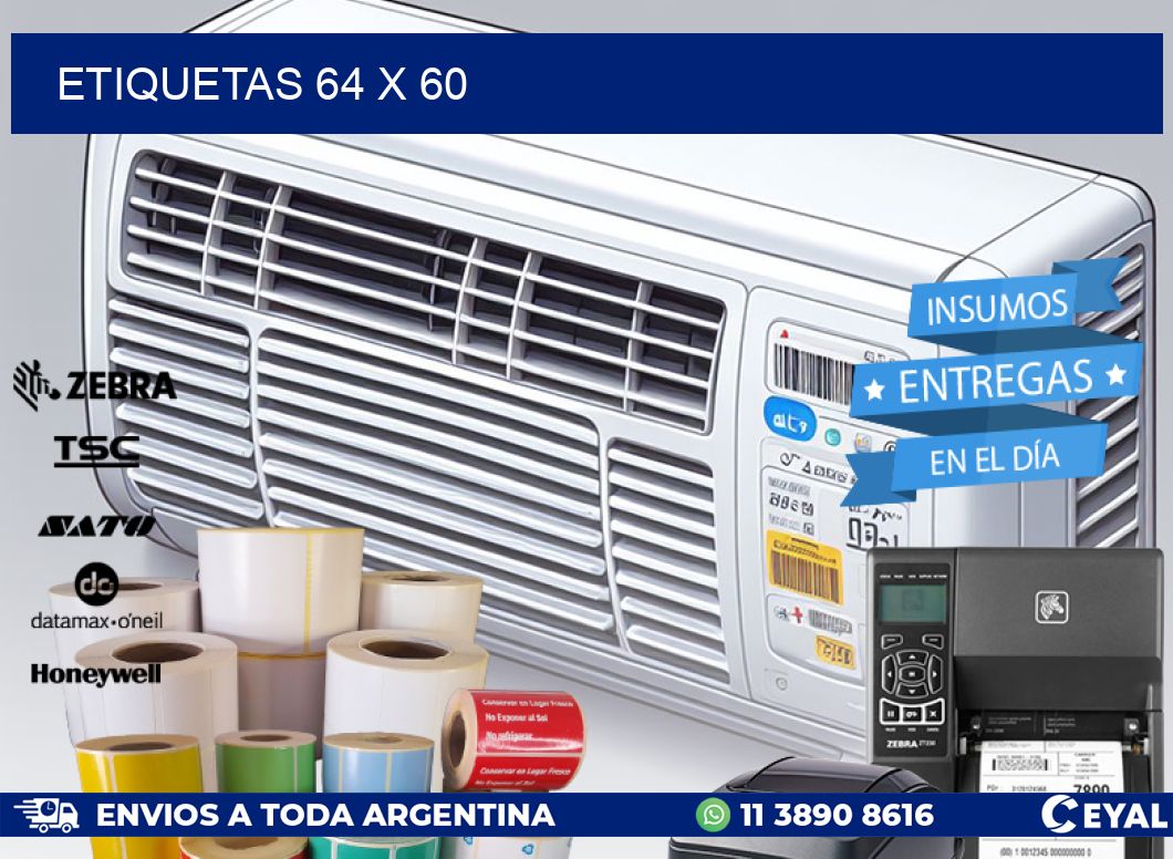 ETIQUETAS 64 x 60