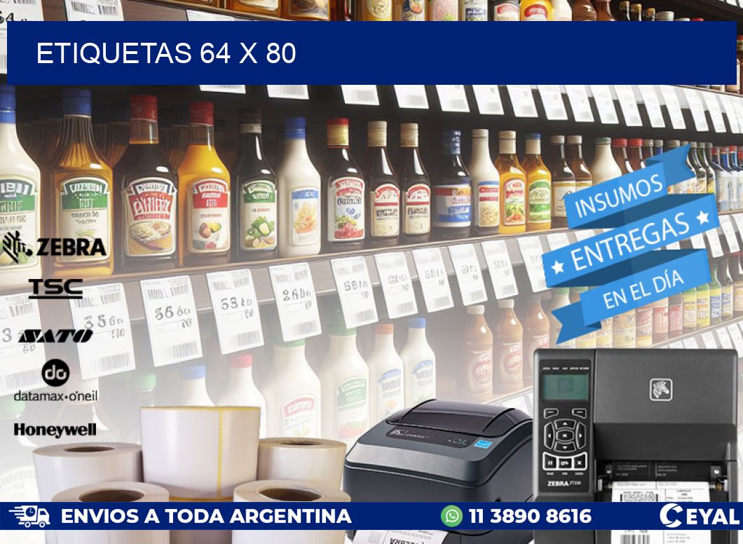 ETIQUETAS 64 x 80