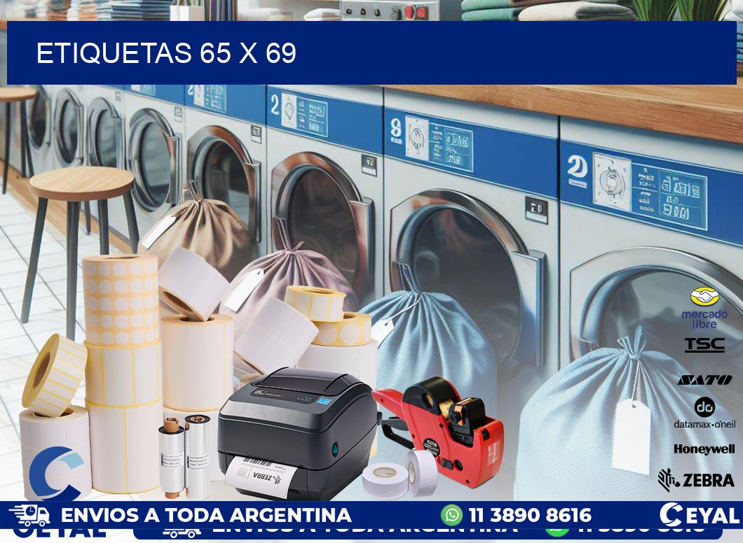 ETIQUETAS 65 x 69