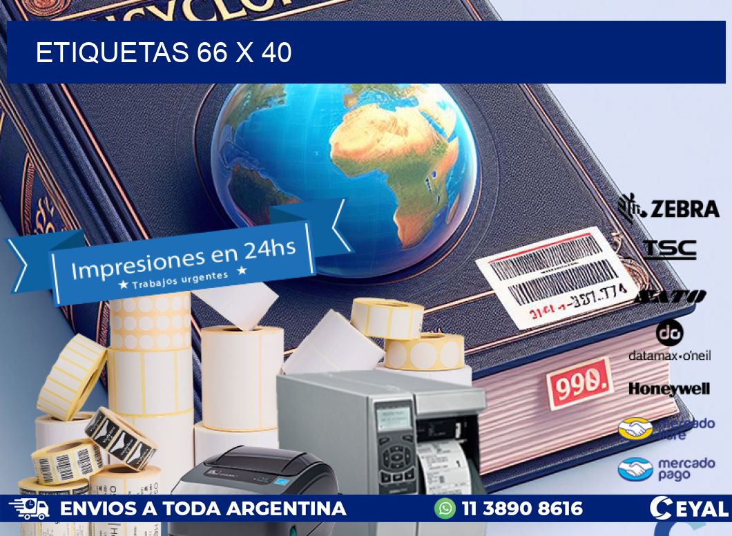 ETIQUETAS 66 x 40