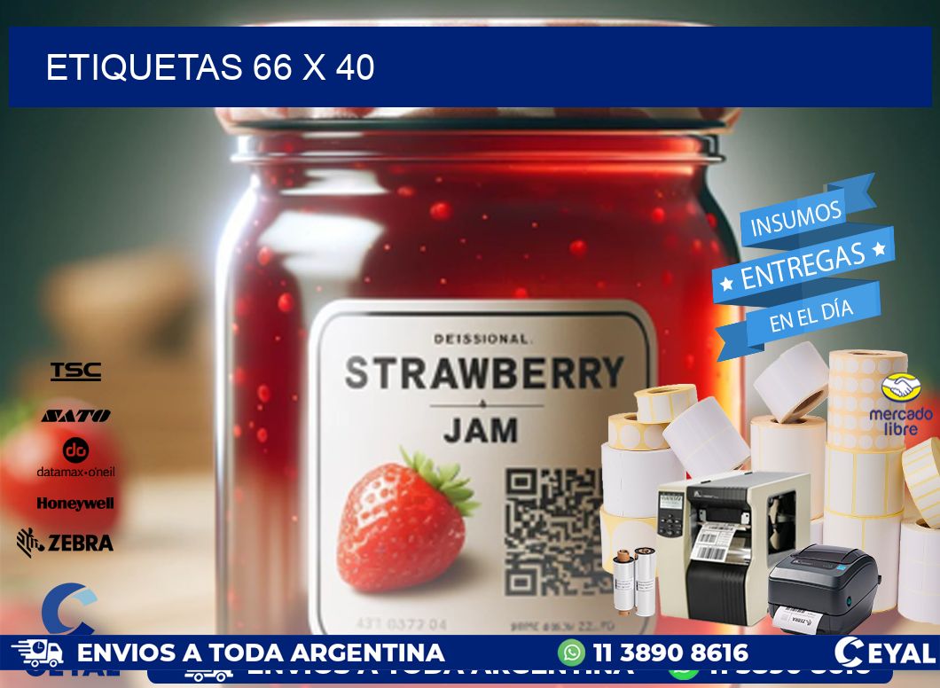 ETIQUETAS 66 x 40