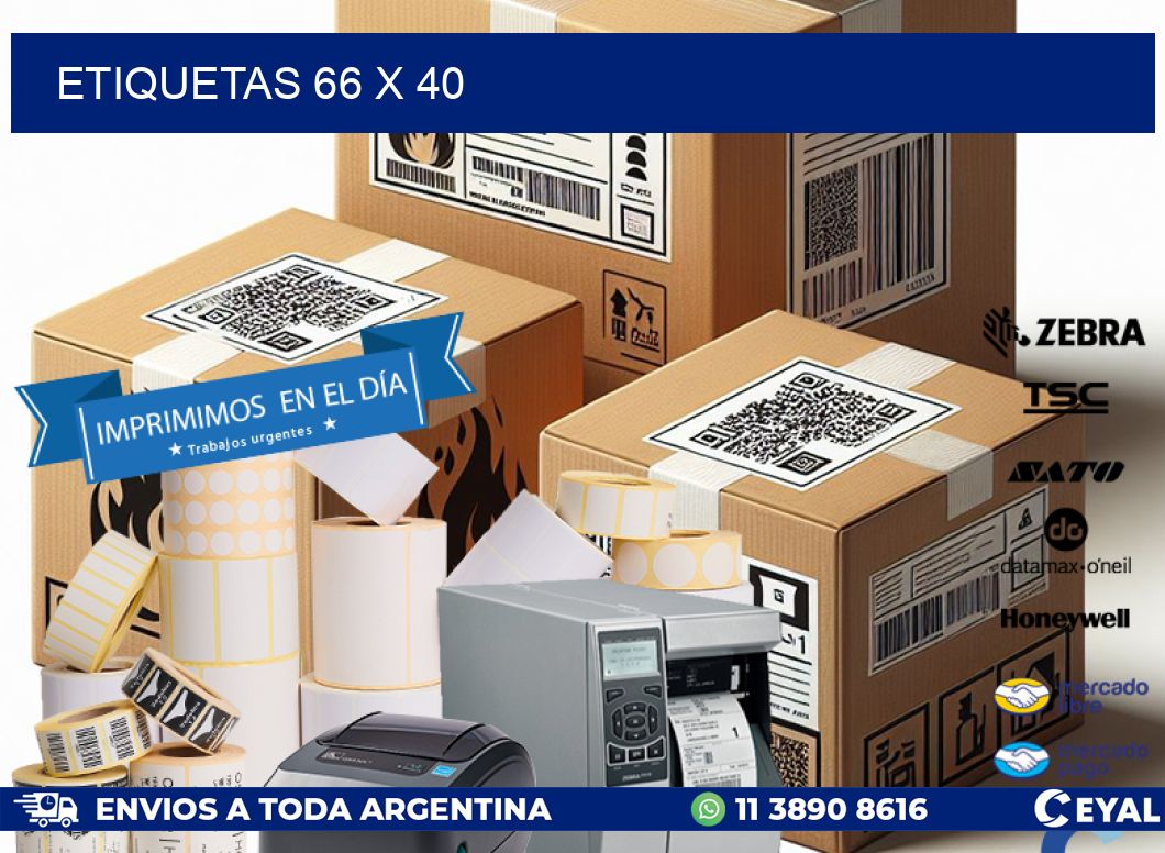 ETIQUETAS 66 x 40