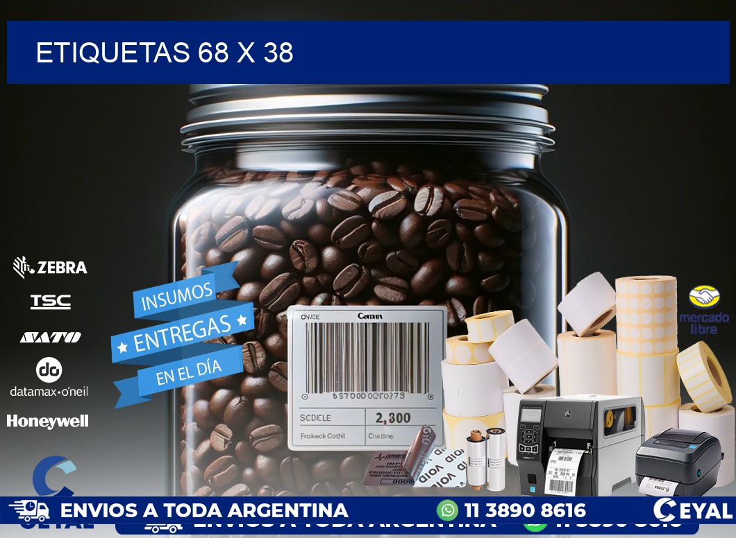 ETIQUETAS 68 x 38