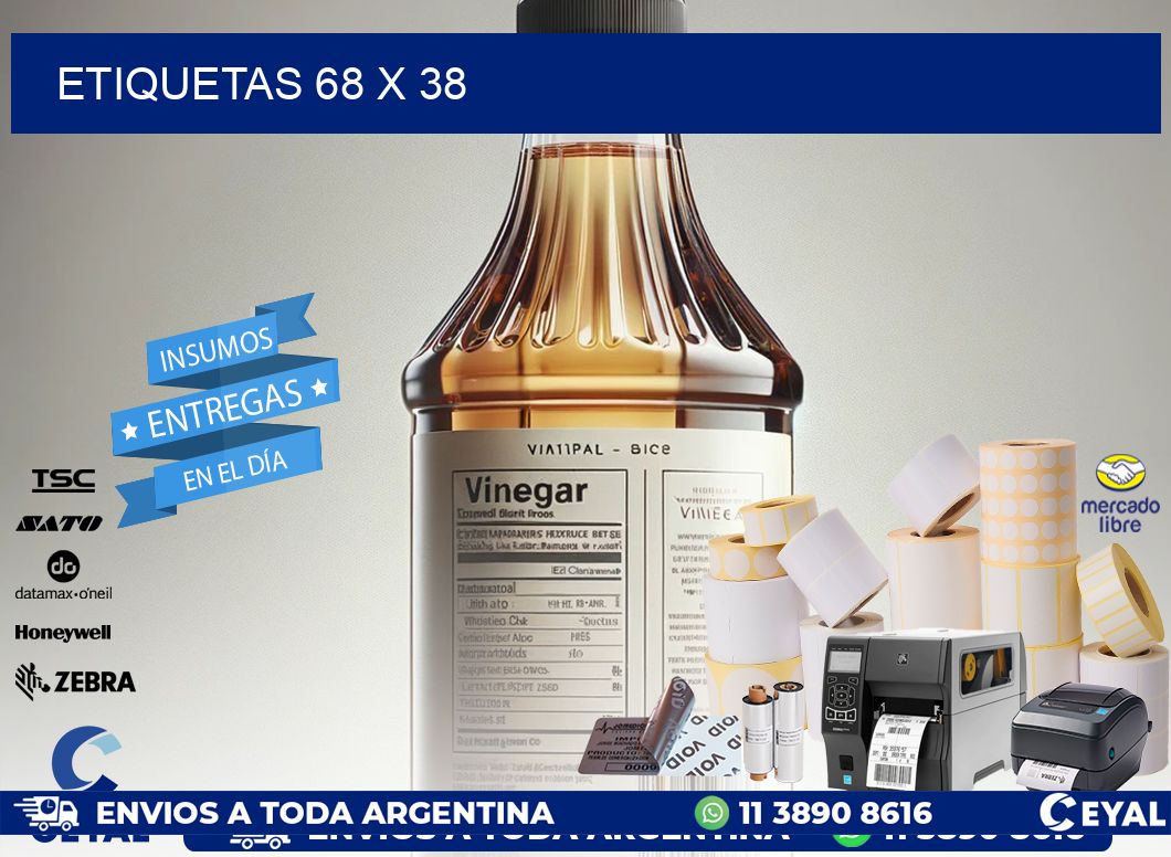 ETIQUETAS 68 x 38