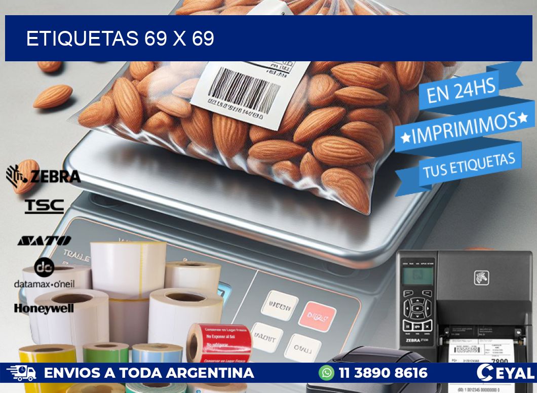 ETIQUETAS 69 x 69