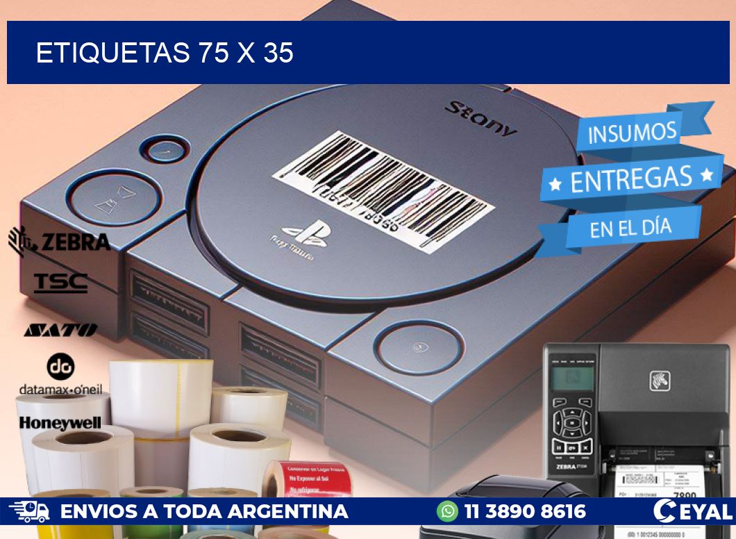 ETIQUETAS 75 x 35