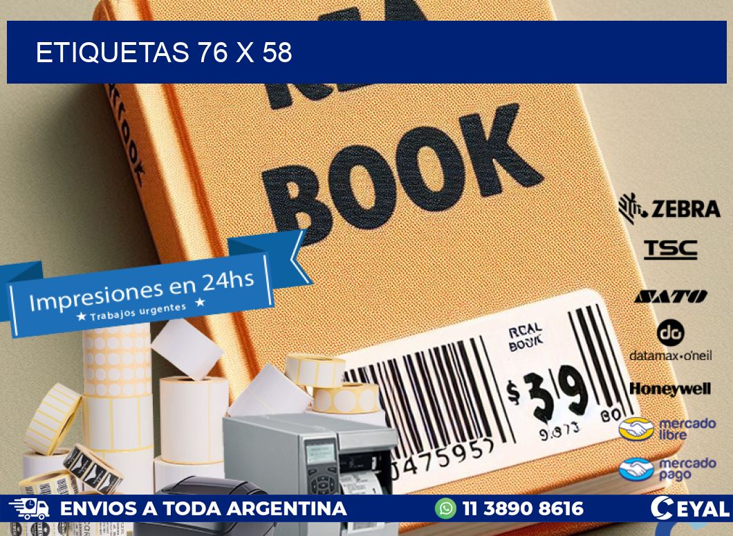 ETIQUETAS 76 x 58