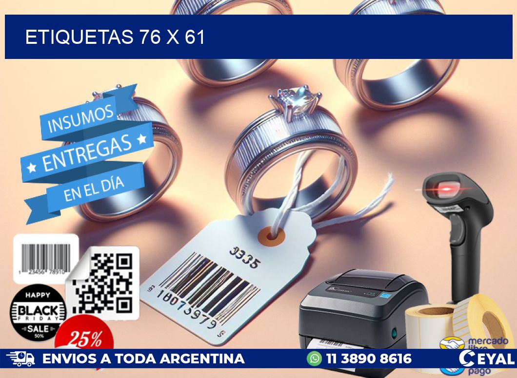 ETIQUETAS 76 x 61