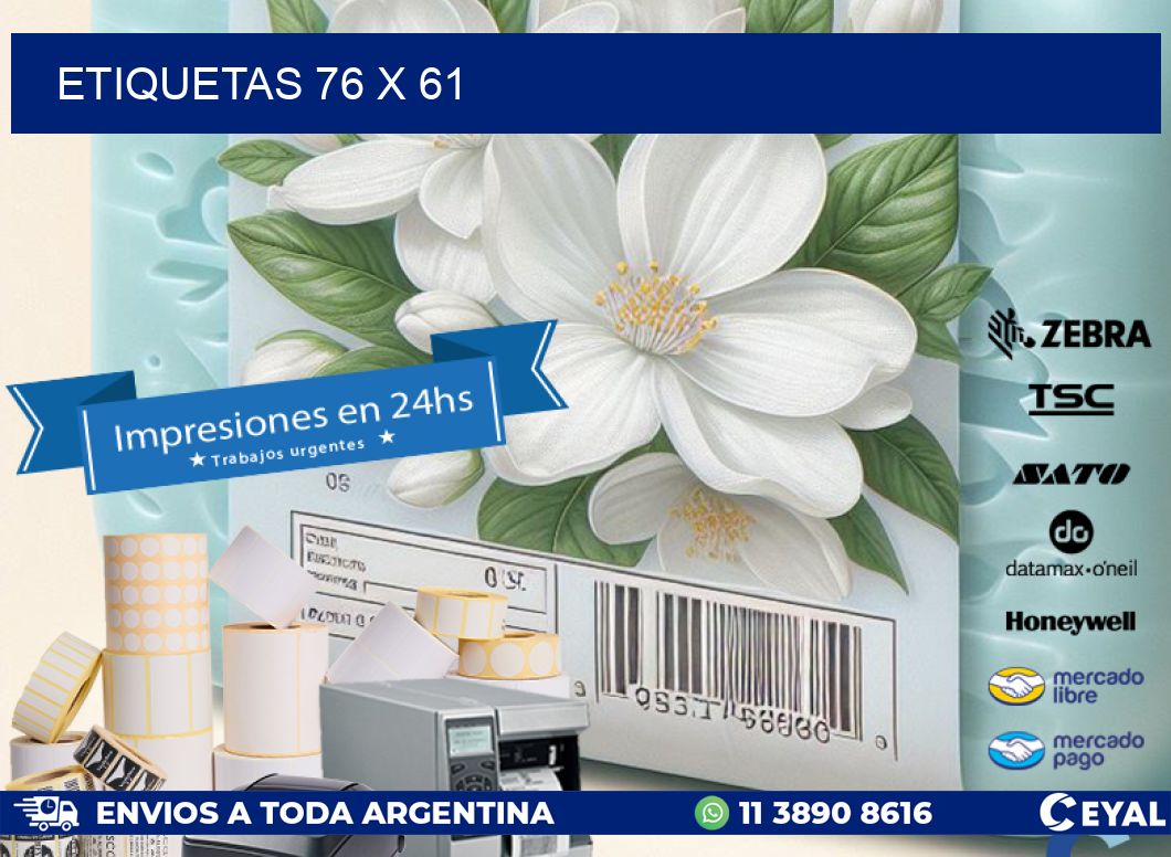 ETIQUETAS 76 x 61