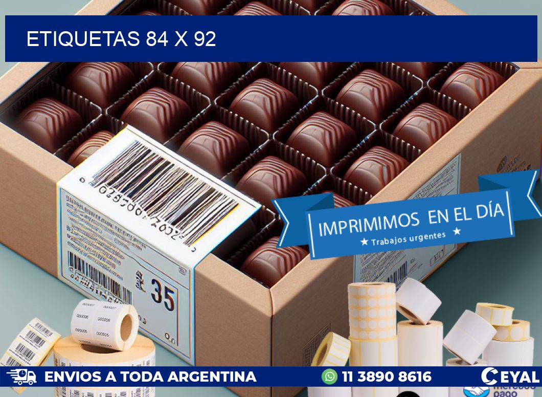 ETIQUETAS 84 x 92
