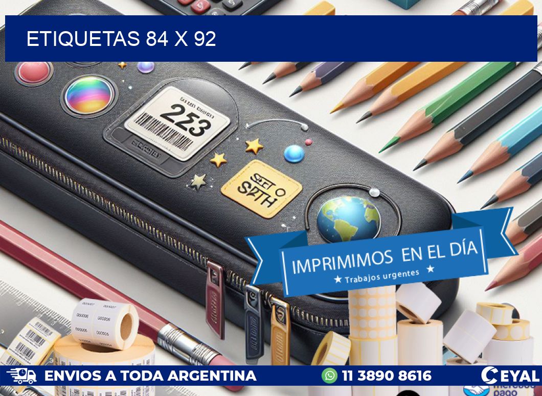 ETIQUETAS 84 x 92