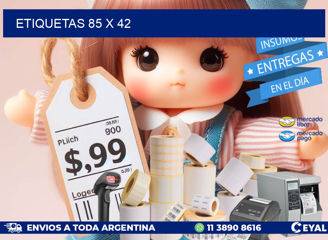 ETIQUETAS 85 x 42