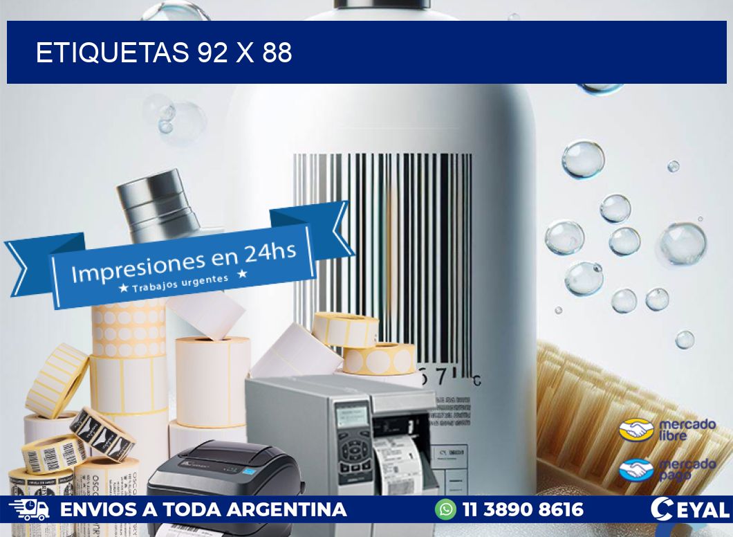ETIQUETAS 92 x 88