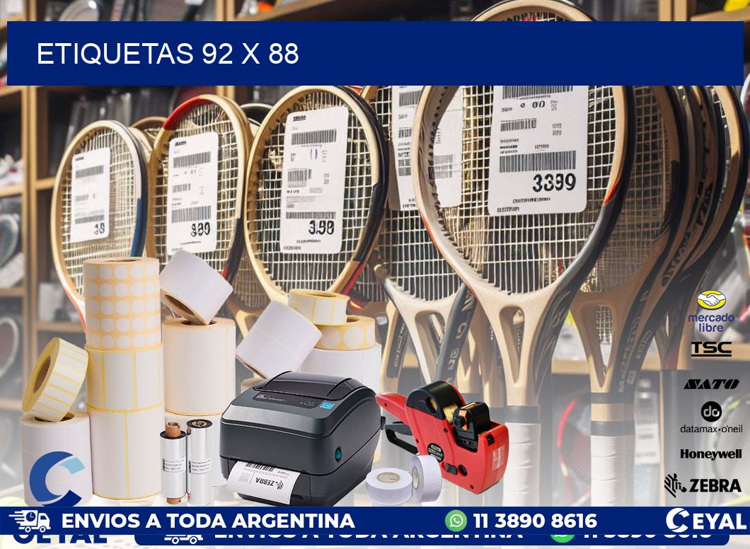 ETIQUETAS 92 x 88