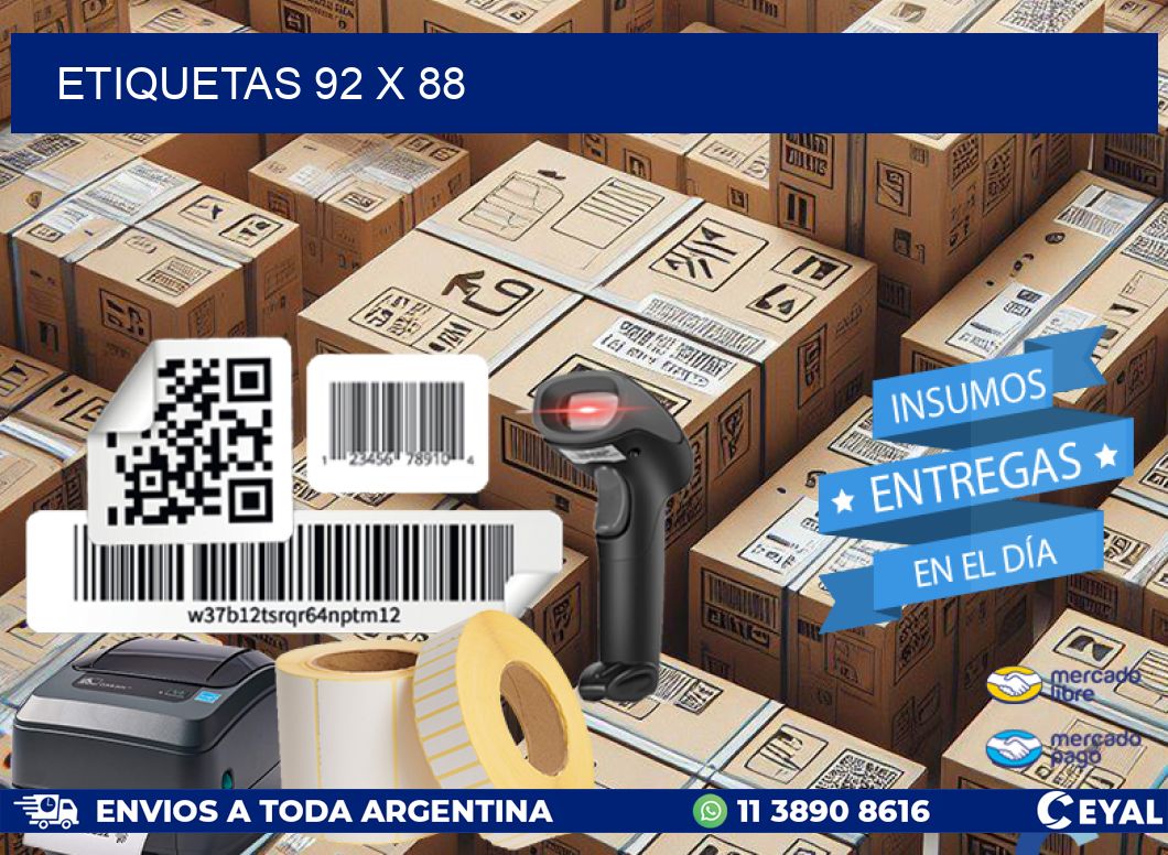 ETIQUETAS 92 x 88