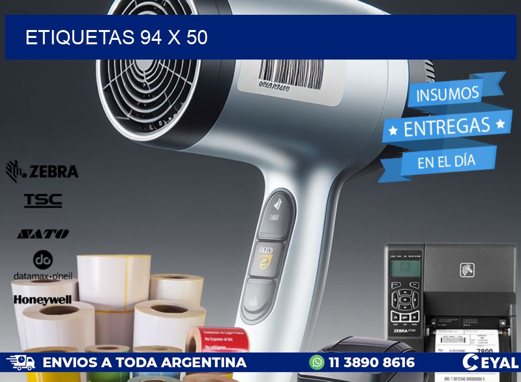 ETIQUETAS 94 x 50