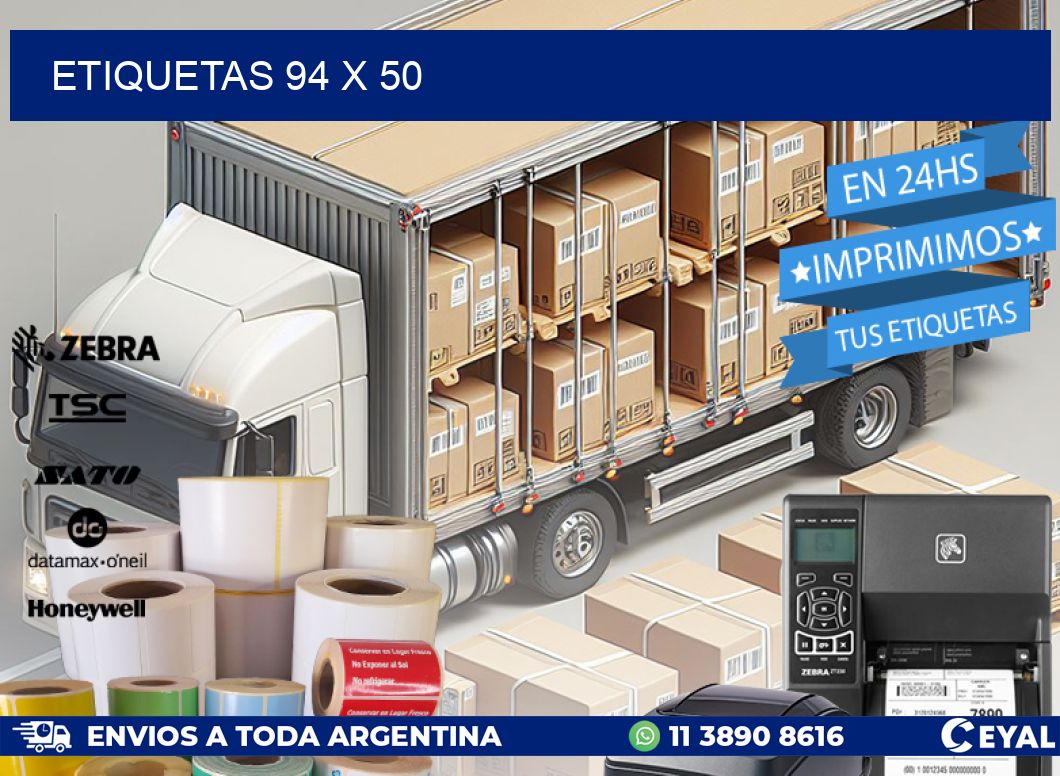 ETIQUETAS 94 x 50