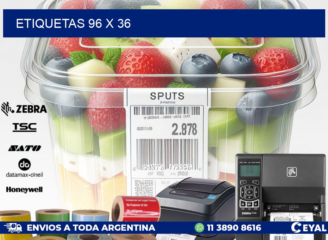 ETIQUETAS 96 x 36