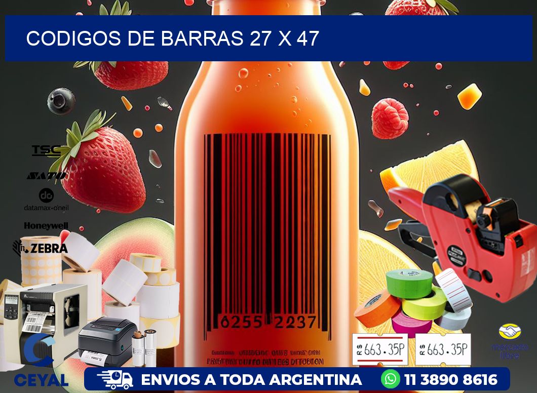 codigos de barras 27 x 47