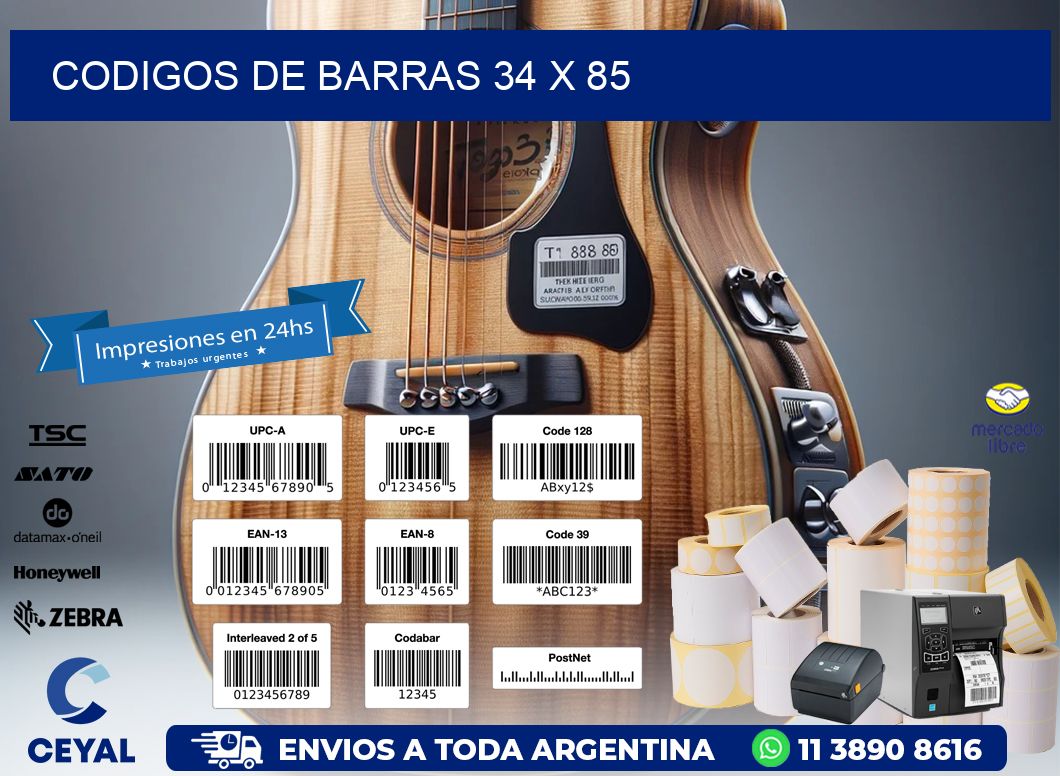 codigos de barras 34 x 85