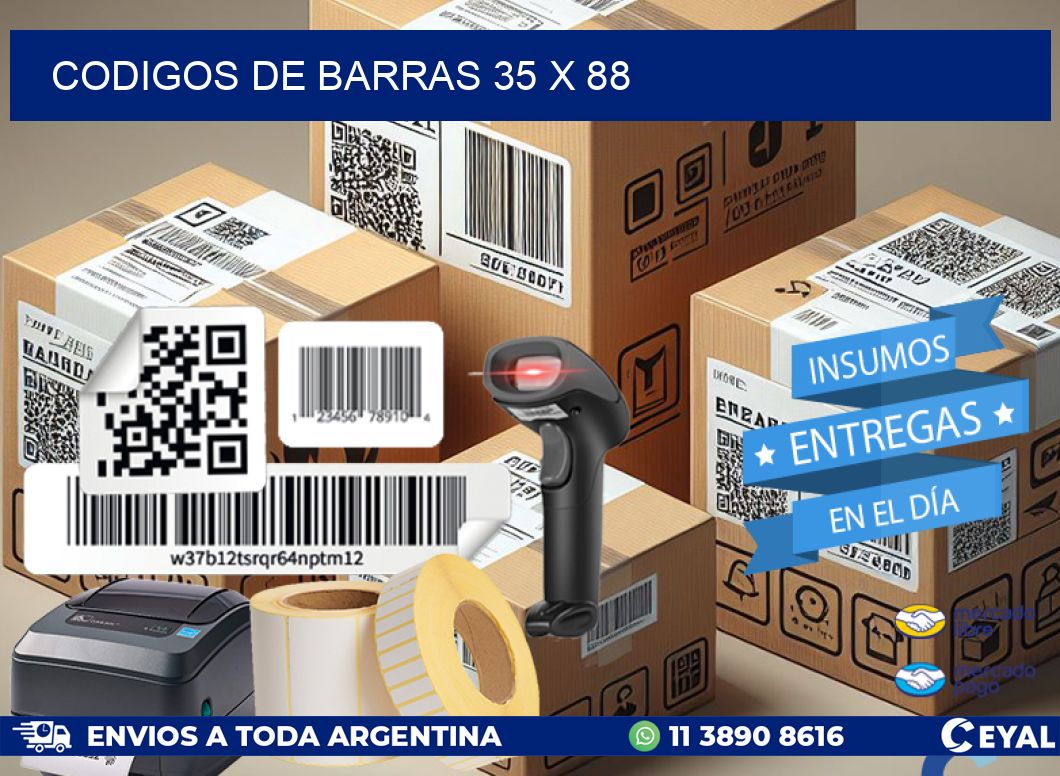 codigos de barras 35 x 88