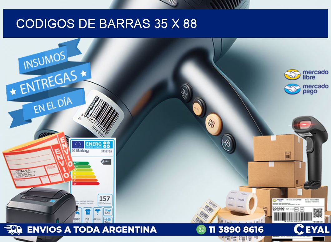 codigos de barras 35 x 88