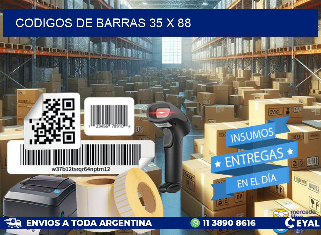 codigos de barras 35 x 88