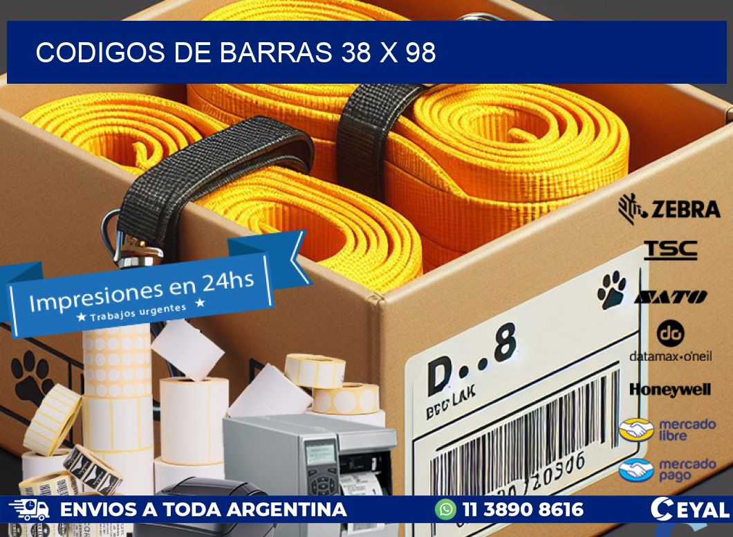 codigos de barras 38 x 98