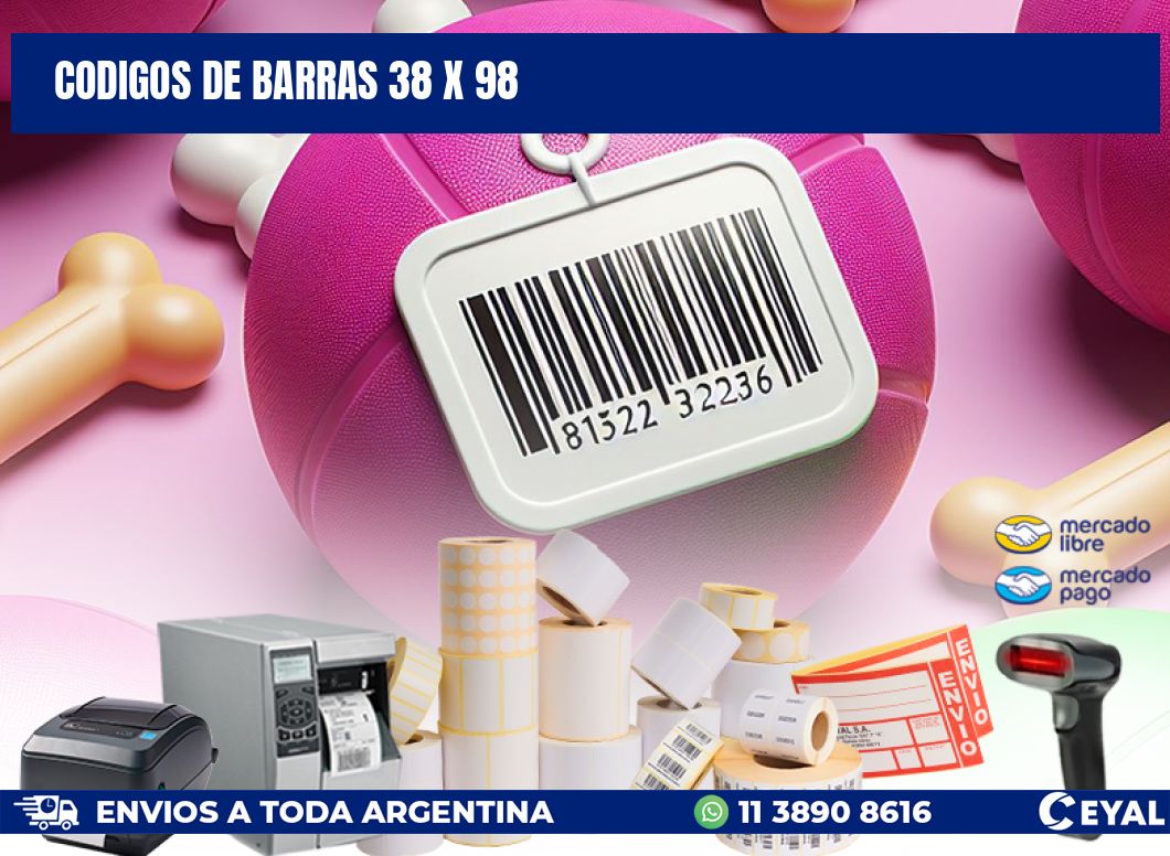 codigos de barras 38 x 98