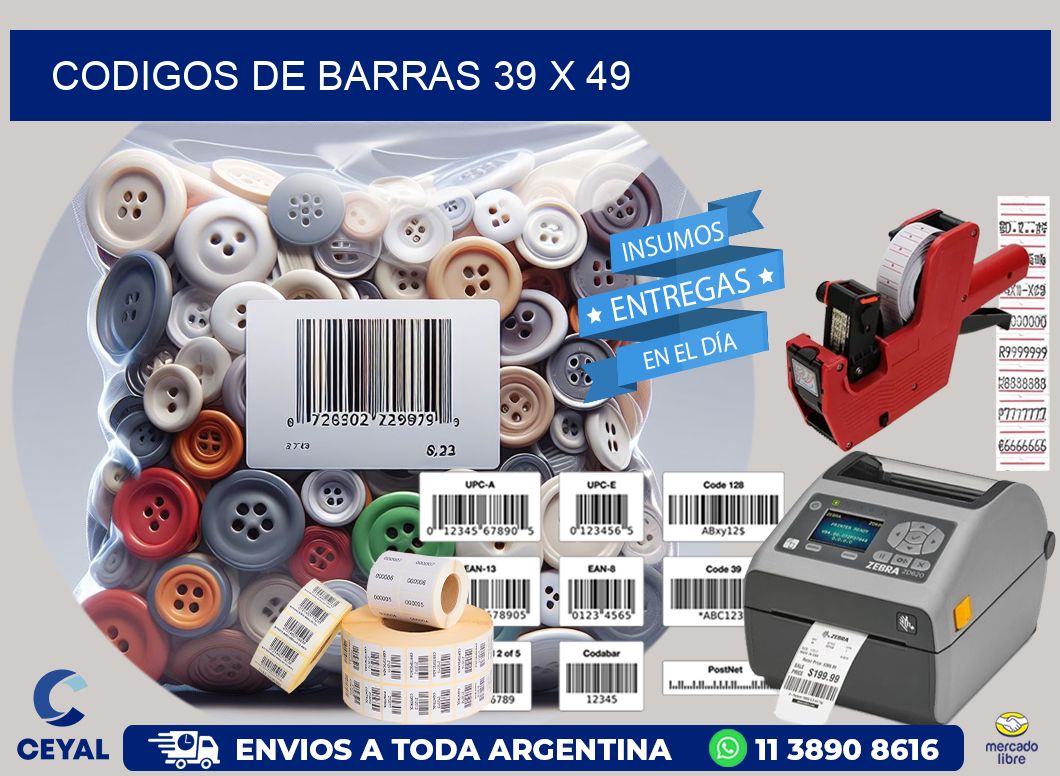 codigos de barras 39 x 49