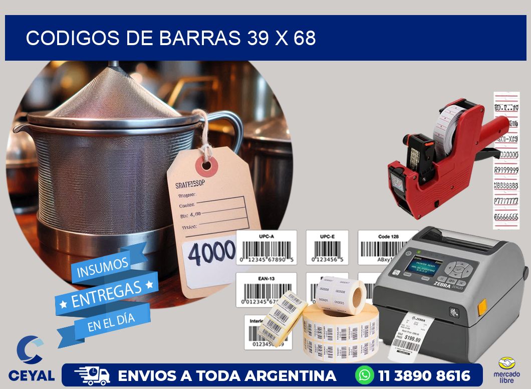 codigos de barras 39 x 68