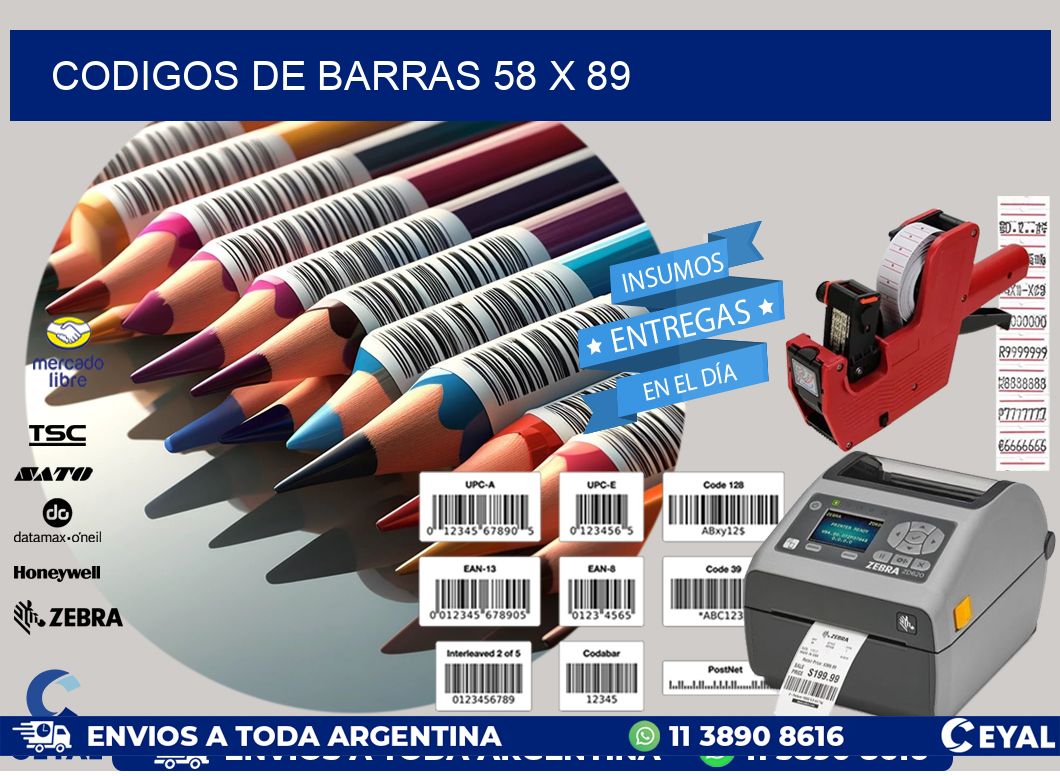 codigos de barras 58 x 89