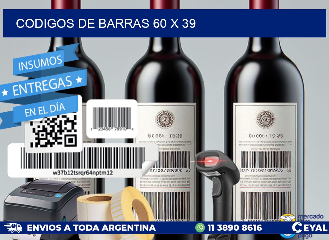 codigos de barras 60 x 39