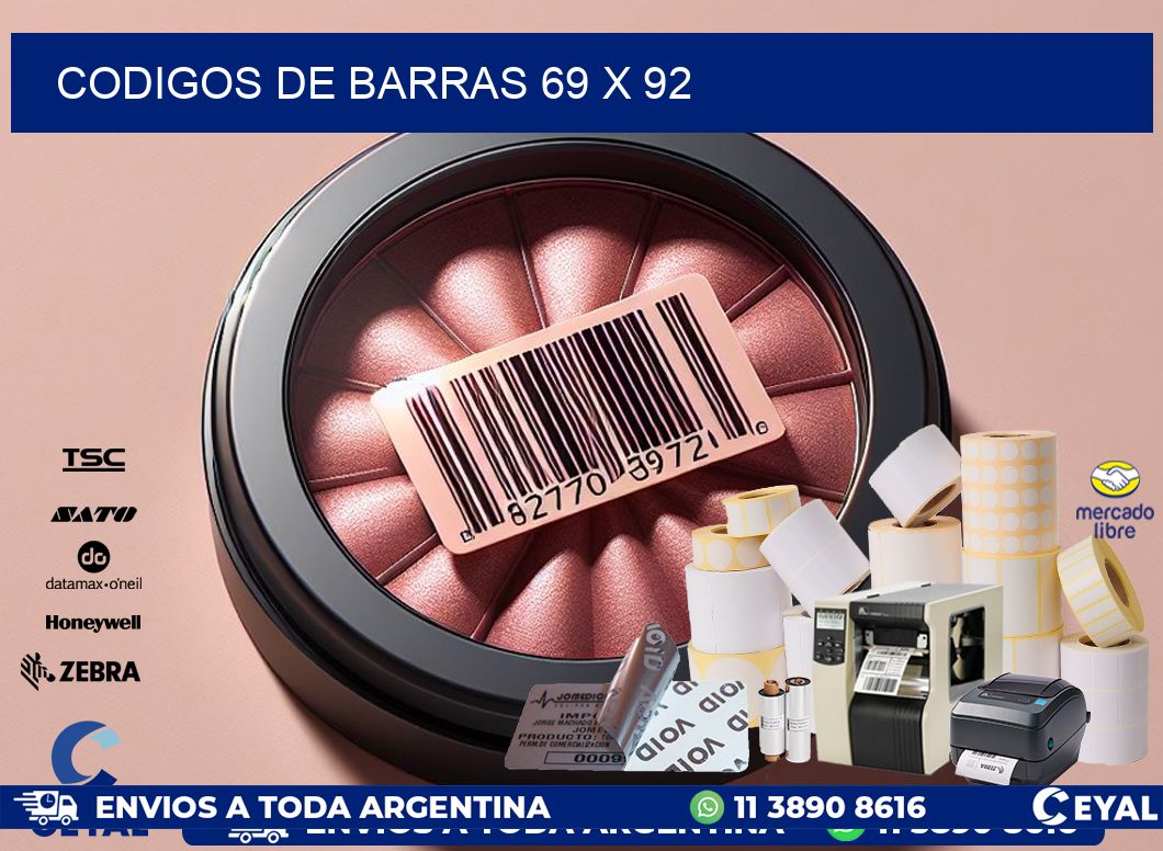 codigos de barras 69 x 92