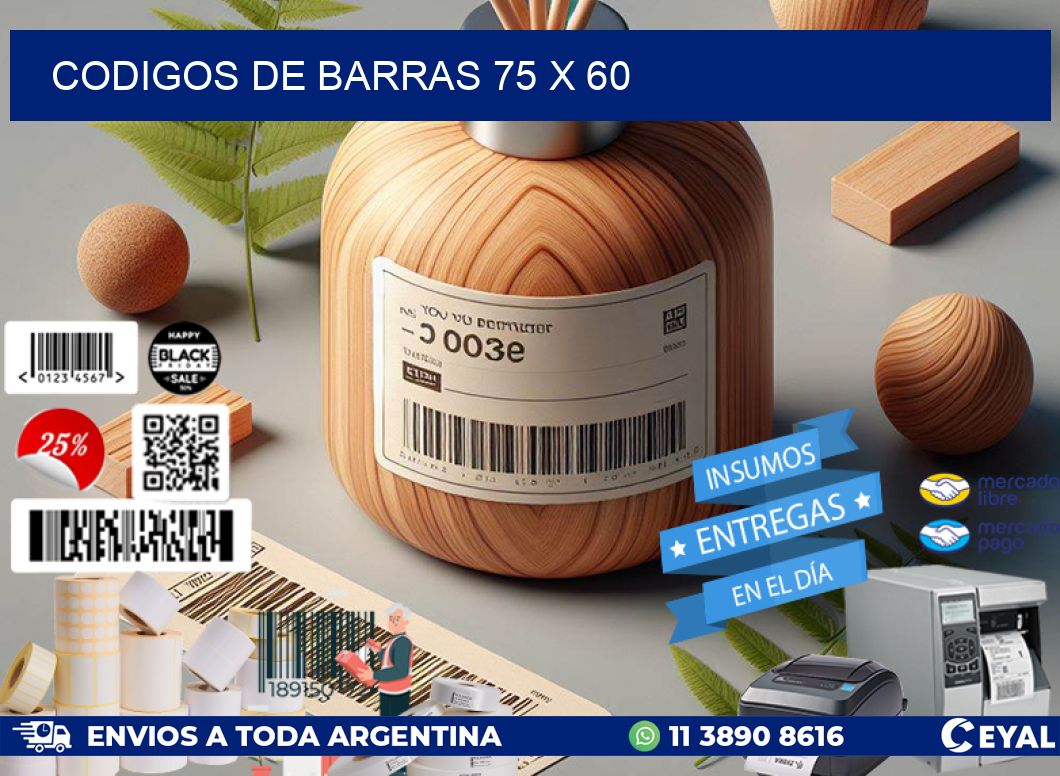 codigos de barras 75 x 60