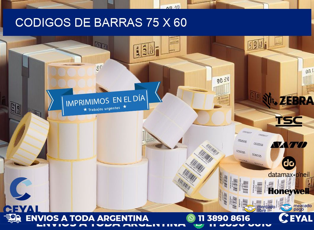 codigos de barras 75 x 60
