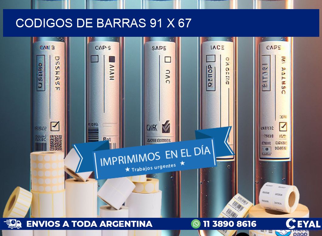 codigos de barras 91 x 67