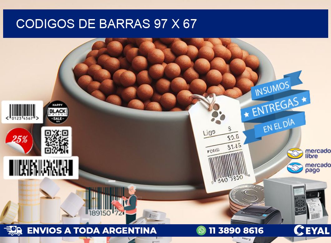 codigos de barras 97 x 67