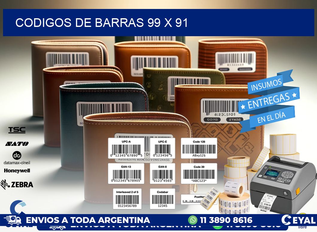 codigos de barras 99 x 91