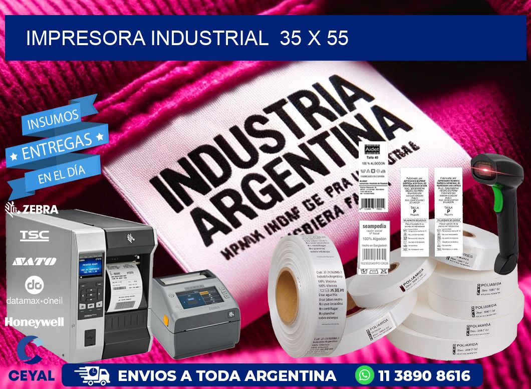 impresora industrial  35 x 55